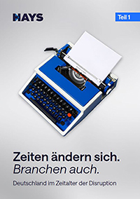 White Paper Cover - Zeiten ändern sich. Branchen auch.