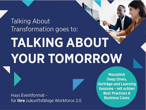 Webinarreihe: Talking about your tomorrow