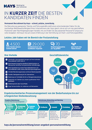 Hays Factsheet Kunden