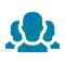 Icon - User Group Midblue
