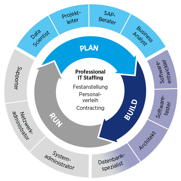 Information chart IT roles