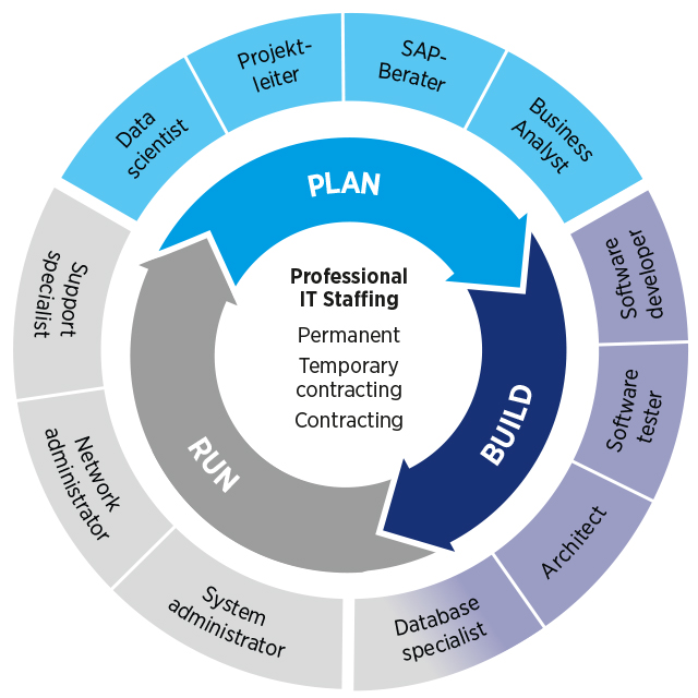 Information chart IT roles